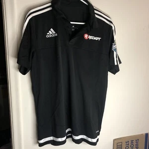 Adidas Seattle Sounders FC Soccer Jersey Mens L Black Climacool Redapt 2014 - Picture 1 of 6