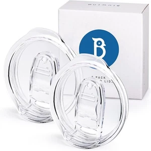 Bluwing 2-Pack 20oz Spill-Proof Tumbler Replacement Lids Yeti, Juro, Ozark Trail - Picture 1 of 7