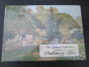 Vintage Stationery Box w/ Drawer ENGLISH COUNTRY COTTAGE  10 x 7"  New/ SEALED  - Picture 1 of 5