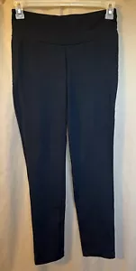 Monroe and Main Black Dress Pants Trousers Size M Nylon & Spandex - Picture 1 of 4