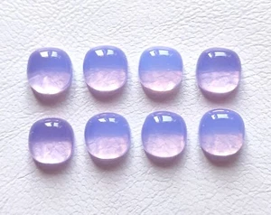 Beautiful Lavender Quartz Gemstone Cabochon, Wholesale Cushion Loose Gemstone - Picture 1 of 5