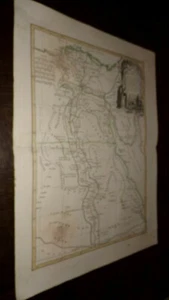 CARTE 1782 - Egypte Ancienne et Moderne - Par M. Bonne - Chez Lattré et Delalain - Bild 1 von 5