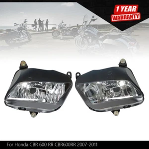 Headlight Assembly Headlamp For Honda CBR600RR 2007 2008 2009 2010 2011 2012 - Picture 1 of 11