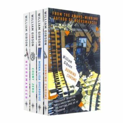 William Gibson Neuromancer Trilogy Collection 4 Books Set Pack Count Zero NEW - Image 1 of 4