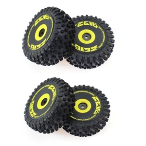 4 Stück Vorder- und Hinterrad Reifen Reifen für 144001 144010 124016 124017 RC Car2935 - Bild 1 von 6
