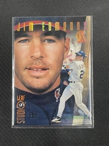 Jim Edmonds 1996 Leaf Studio Bronze One OF two Thousand Angels  #75 1/2000 - Picture 1 of 2