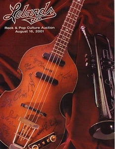 Leland's.com Rock Pop Culture Auction Catalog 2001 080417nonjhe - Picture 1 of 1