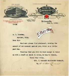 1918 St Louis MISSOURI WA McLean Barnard Ustick Bredehoft Keene Voss Stonebraker - Picture 1 of 1