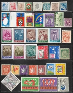 MNH Worldwide Stamp Packet Lot of 39 World Wide Stamps Collection mint NH - Picture 1 of 1