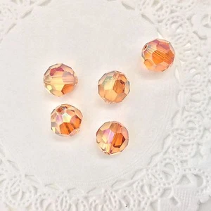 Swarovski® Crystal 10mm Round #5000 AB Colors & Coatings - 2 PC. PK Choose Color - Picture 1 of 20