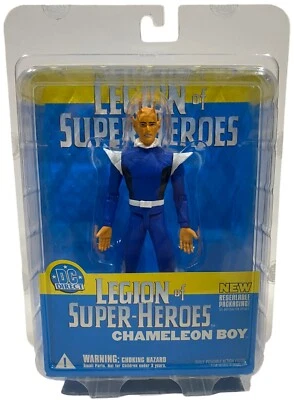 DC Direct Legion of Super Heroes 变色龙男孩复古 2003 年可动人偶新品 — 第 1/2 张图片
