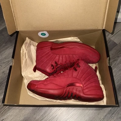 Nike Air Jordan 12 Retro Gym Red/Black  130690–601 Size 10.5 Bred Flu Game - Image 1 of 4