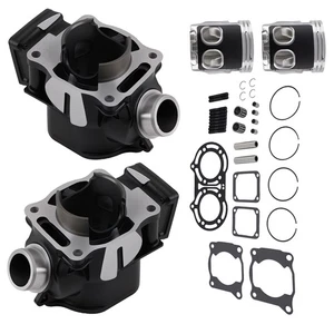 Engine Cylinder Piston Gasket Top End Kit For Yamaha Banshee 350 YFZ350 87-06 - Picture 1 of 15