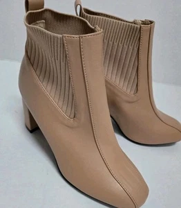 New Allegra K Boots Booties Sz 6 - Imagen 1 de 5