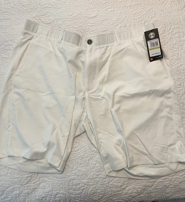Pantalones cortos de golf Under Armor para hombre talla 44 blancos NUEVO Foto 1 de 3