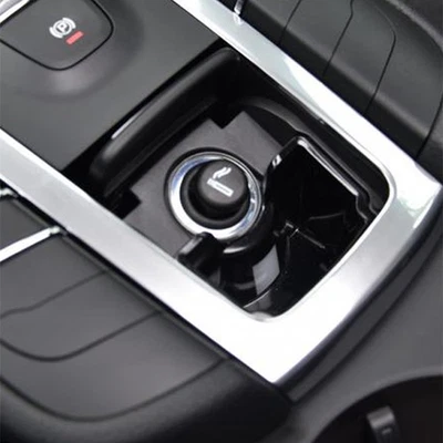 Cenicero central negro mate para encendedor de cigarrillos para Porsche Macan 95B  Foto 1 de 4