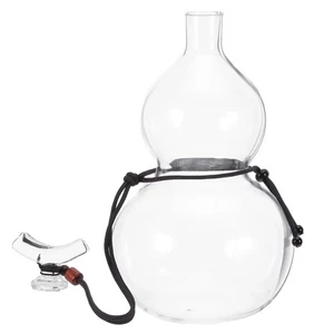  Deko Glasflasche Chinesisch Retro-inspiriert Kürbis Flachmann kleine Flaschen - Bild 1 von 12