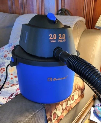 Aspiradora portátil Koblenz WD-2L en seco húmedo 2 galones 2 PHP succión/soplador 120 voltios Foto 1 de 4