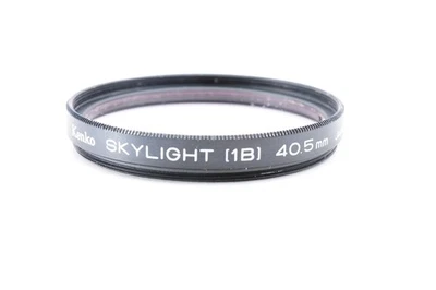 Kenko 40.5mm 1B Skylight Filter – Vintage, Clear Pink Tint, Near Mint Condition - Image 1 of 4