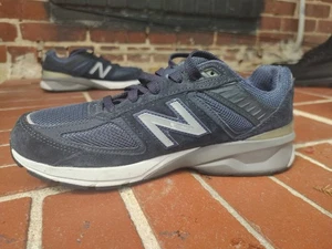 Zapatillas deportivas New Balance 990v5 retro para hombre talla 5,5 m gris gamuza zapatos - Imagen 1 de 6