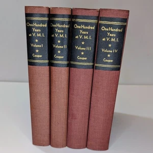 One Hundred Years at VMI Couper 1939 SIGNED Virginia Military 4 Volume Set - Picture 1 of 11
