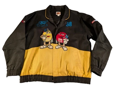 Chaqueta de Carreras M&Ms De Colección Elliott Sadler #38 Ganadores Círculo Talla XL ¡ENVÍO GRATUITO! Foto 1 de 4