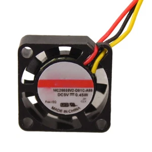 5V 0.45W 20X20X8mm For MC20080V2-D01C-A99 3-Wire Cooing Fan - Picture 1 of 8