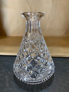 24% klare Bleikristall Karaffe Karaffe. 8" hoch mit einer 5,5" Basis - Bild 1 von 6