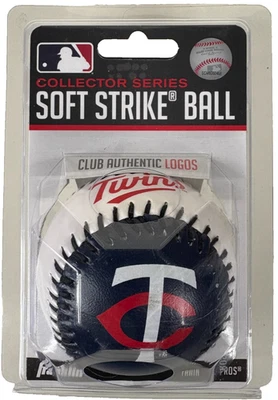 Minnesota Twins Logo Franklin Collector Series Soft Strike Baseball - Sealed - Image 1 of 3
