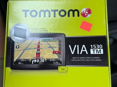 MINT TomTom VIa 1530TM 5" Touchscreen GPS. Lifetime Updates TESTED/GREAT - Image 1 of 4