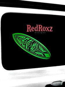 Surfboard Vinyl Decal for Vehicle Windows Laptops Any Smooth Surface design #18 - Bild 1 von 4
