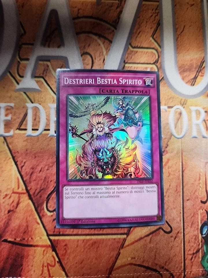 ITALIAN Ritual Beast Steeds THSF-EN032 Super Rare 1st Ed NM Yugioh  - Image 1 of 1