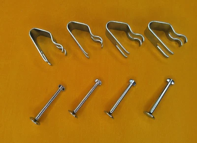 MORGAN +4 MUELLES DE RETENCIÓN ZAPATA FRENO TRASERO MORGAN PLUS 8 Y 4/4 (1959-1993) x4 Foto 1 de 3