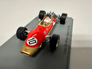Spark F1 Lotus  49 n°10 Vainqueur GP Espagne 1968 WC G. Hill 1/43 S4829 1125 - Picture 1 of 5