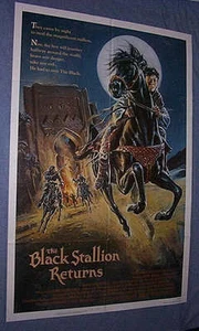 Original THE BLACK STALLION RETURNS 27x41 One Sheet DANIEL GOOZEE ART - Picture 1 of 1
