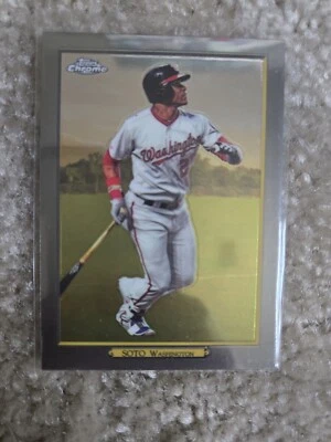 2020 Topps Turkey Red 2020 Chrome #TRC-95 Juan Soto Insert Washington Nationals - Image 1 of 2
