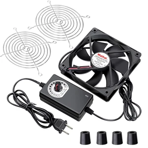 120Mm X 25Mm AC Powered Computer Fan with AC Plug 110V 120V 220V 240V Variable S - Picture 1 of 11