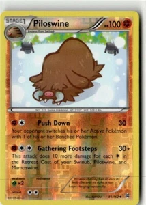 2015 XY Breakthrough Piloswine 81/162 Reverse Holo - Picture 1 of 2