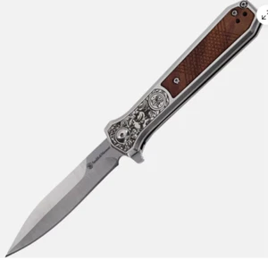 Smith & Wesson Unwavered Linerlock A/O Folding Stainless Pocket Knife 1208413 - Picture 1 of 1