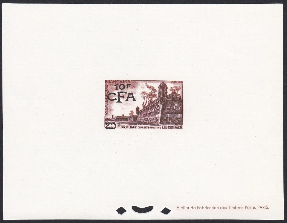 Reunion Sc317 Fortification, Architecture, Brouage, Deluxe Proof - Image 1 of 1