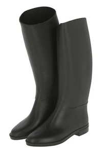 Botas de equitación Hippo T. 36 37 38 39 40 41 42 negro brillante y negro mate - Imagen 1 de 2