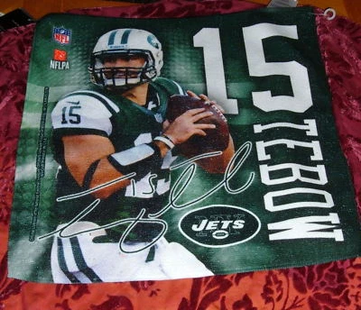 TIM TEBOW #15 NEW YORK JETS 15" X 16 MICO FIBRA COLECCIÓN TOALLA Y CALCOMANÍAS NFL Foto 1 de 2