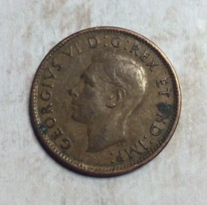 Moneda de 1 centavo Canadá 1947 - Imagen 1 de 2