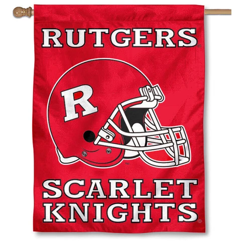 Rutgers Scarlet Knights Football Banner Flag Cover