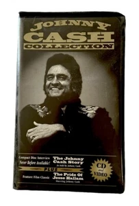 Johnny Cash Collection VHS The Johnny Cash Story / Pride Of Jesse Hallam Country - Picture 1 of 20