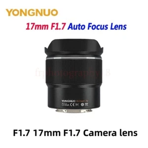 Yongnuo YN17mm F1.7 Wide-Angle AF Camera Lens for Olympus Panasonic Macro 4/3 - Picture 1 of 10