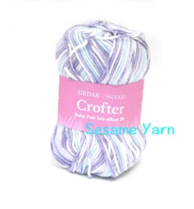 4 matassine di Sirdar Snuggly Baby Crofter DK filato per maglieria colore #151 (Keltie) - Foto 1 di 1
