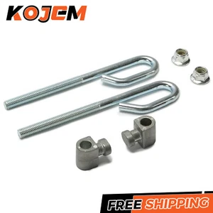 2 Deck Lift Bolt Nut Trunnion for John Deere LA120 LA125 LA130 LA135 LA140 LA145 - Picture 1 of 11