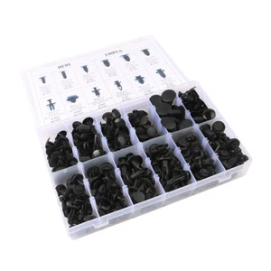 Car Body Retainer Push Type Pin Rivet Trim Clip Panel Moulding Assortment 240pcs - Picture 1 of 4