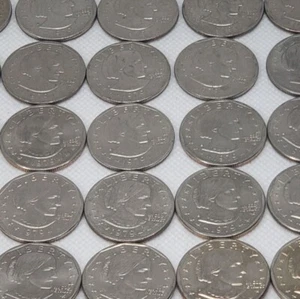 Susan B Anthony Dollars Coins Pouch of 20 Susans - Picture 1 of 4